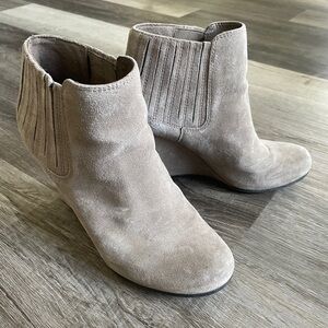 Lauren Blakwell Suede Ankle Boots